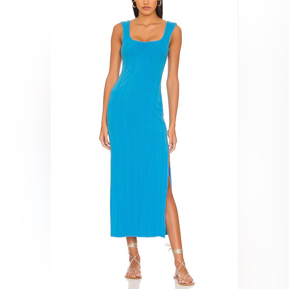 L*Space Vibrant Blue Midi Dress